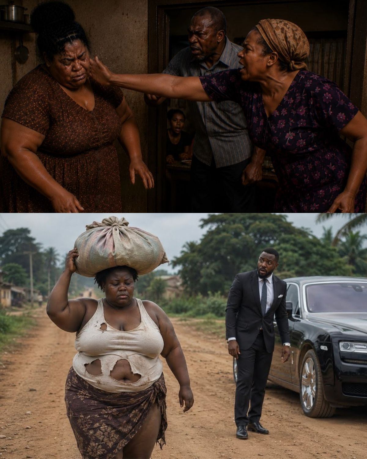 Poor Fat Orphan Made To Leave Home But Meet A Handsome Billionaire Who Changed Her Life Completely