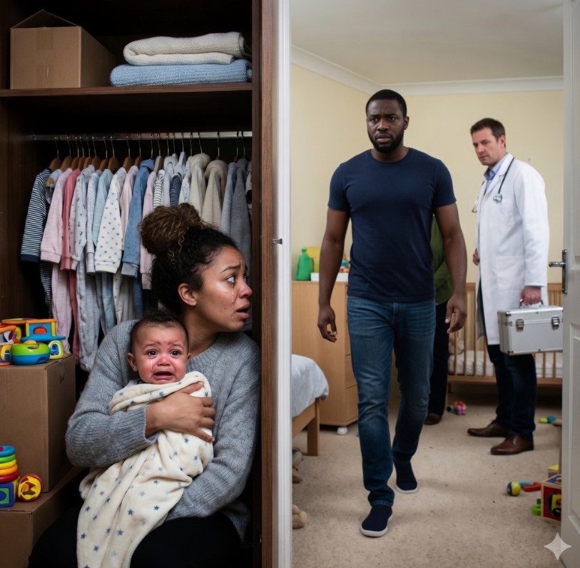I hid 26 cameras to catch my lazy nanny, but at 3:00 a.m., I saw my husband enter the baby’s room wearing black gloves. The nanny wasn’t sleeping.