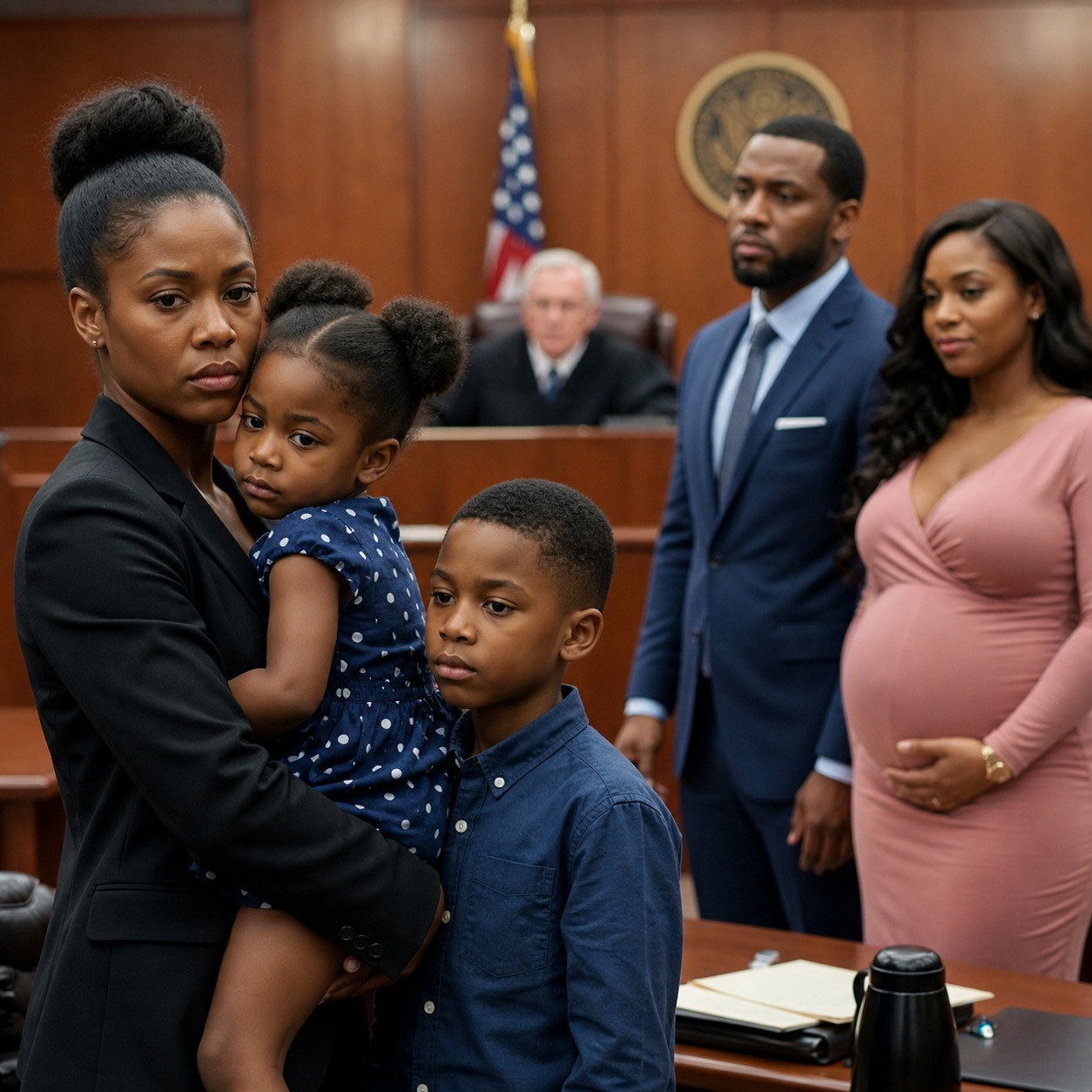PART 2: Five minutes after signing the divorce papers, my ex-husband called his pregnant mistress and said, “Your son will carry our family name.”