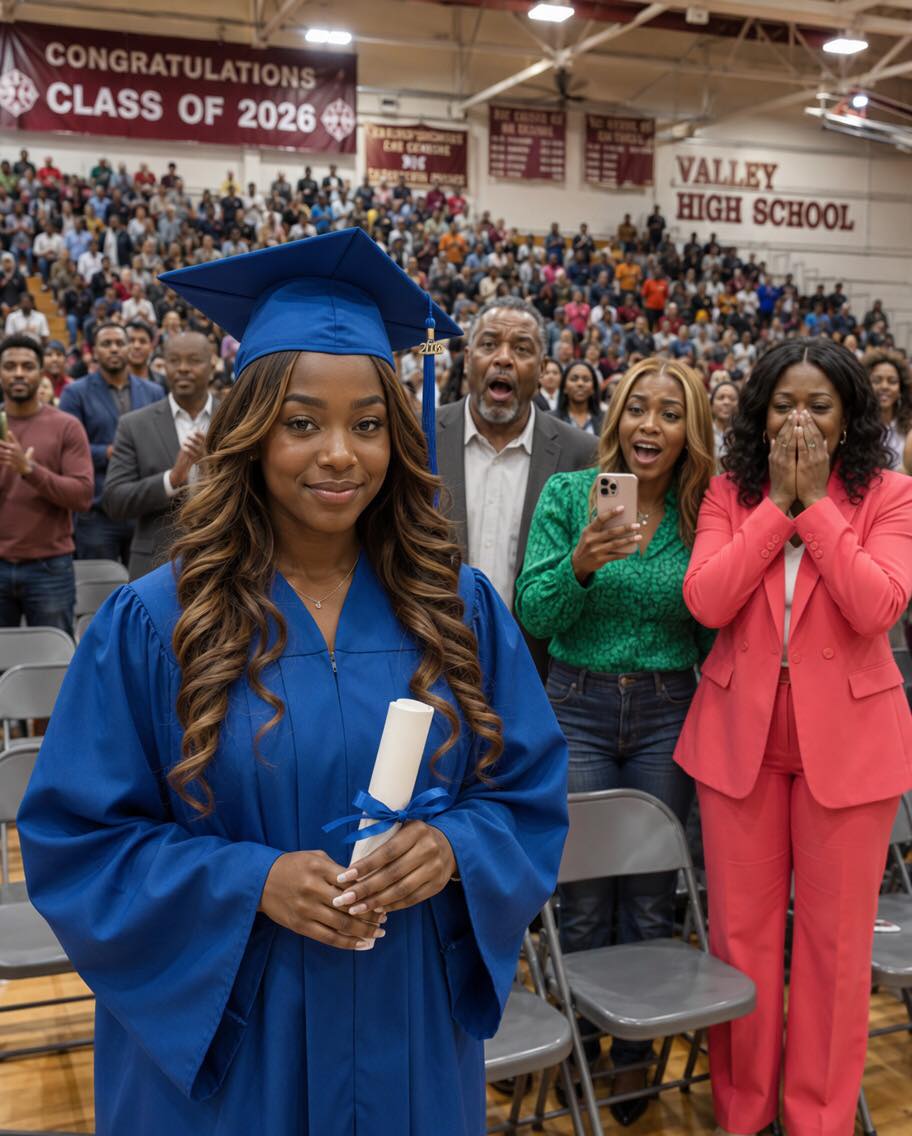 My parents told me to take the bus to my Harvard graduation because they were too busy buying my sister a brand-new Tesla, but when they finally showed up expecting to watch me quietly walk across the stage and go back to celebrating her, the dean took the mic, said my name, and my father dropped his program as the whole crowd learned what I had built while they were busy acting like I was never the child worth showing up for.
