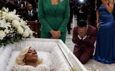 My pregnant daughter was in a coffin—and her husband showed up like it was a celebration. He walked in laughing with his mistress on his arm…