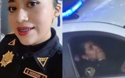 This young policewoman was filmed after her shift…see more