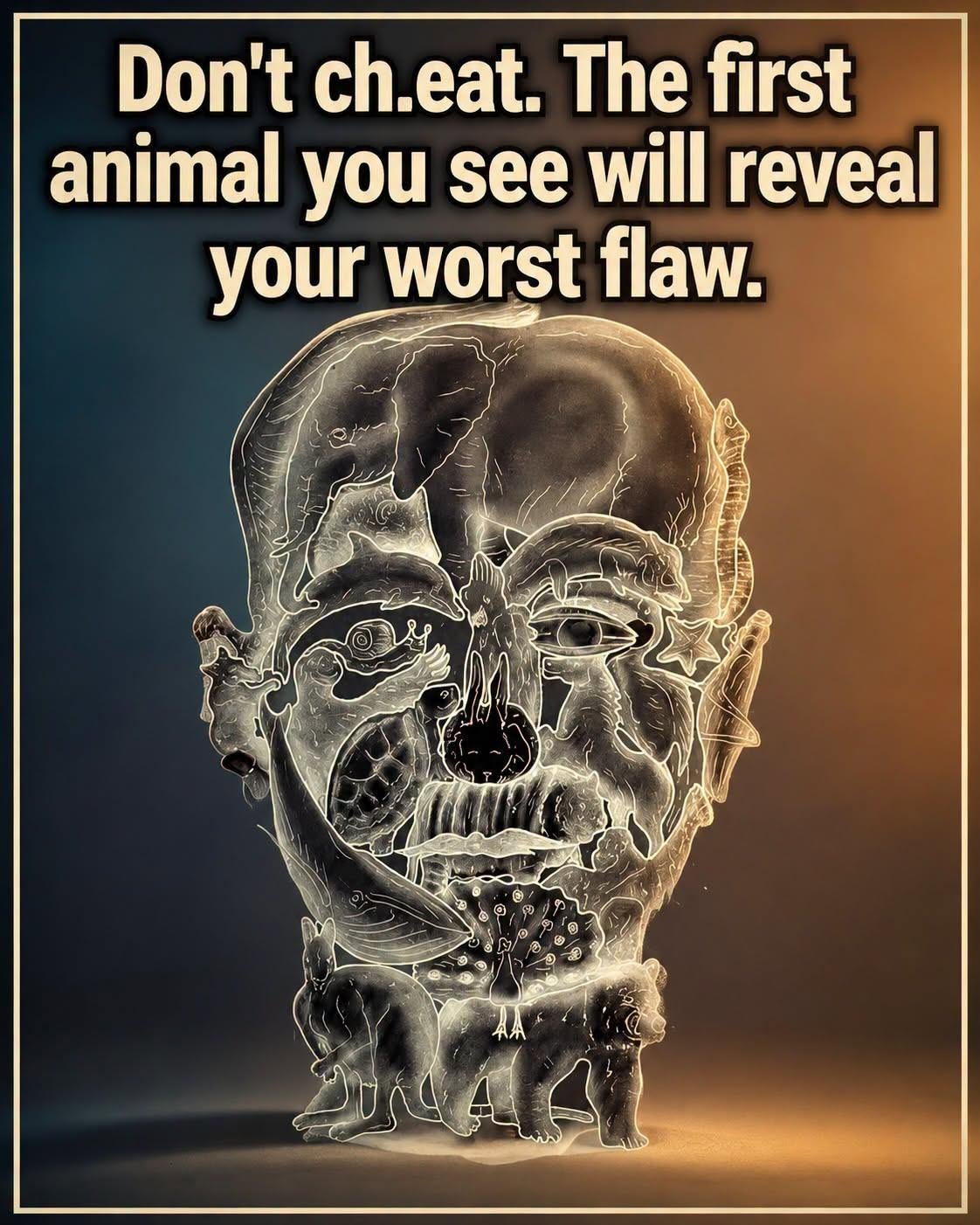 The First Animal You See in This Optical Illusion Might Reveal Your Biggest Flaw