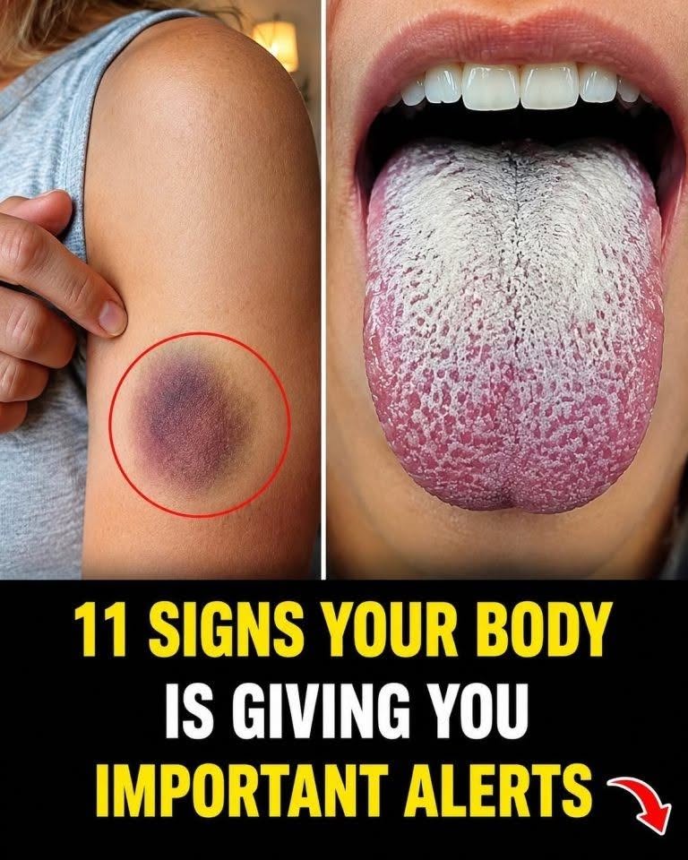 11 Signs Your Body Is Giving You Important Alerts…See more