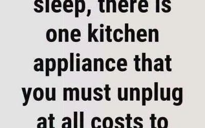 Why Unplugging This Popular Kitchen Appliance at Night Can Protect Your Home
