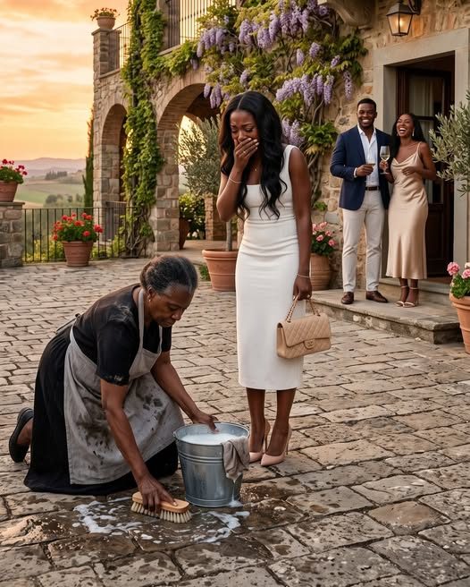 After 6 years working abroad, I came home to surprise my mom in the 0K house I bought her. My brother’s wife answered the door: “The maid is out back.” The maid was my mom